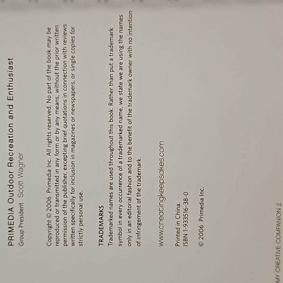 Creating Keepsakes My Creative Companion 2 The Ultimate Scrapbooking Resource - Picture 11 of 14